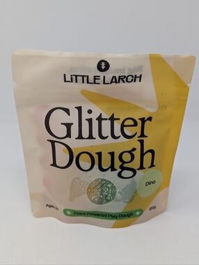 Little Larch Glitter Play Dough Dino